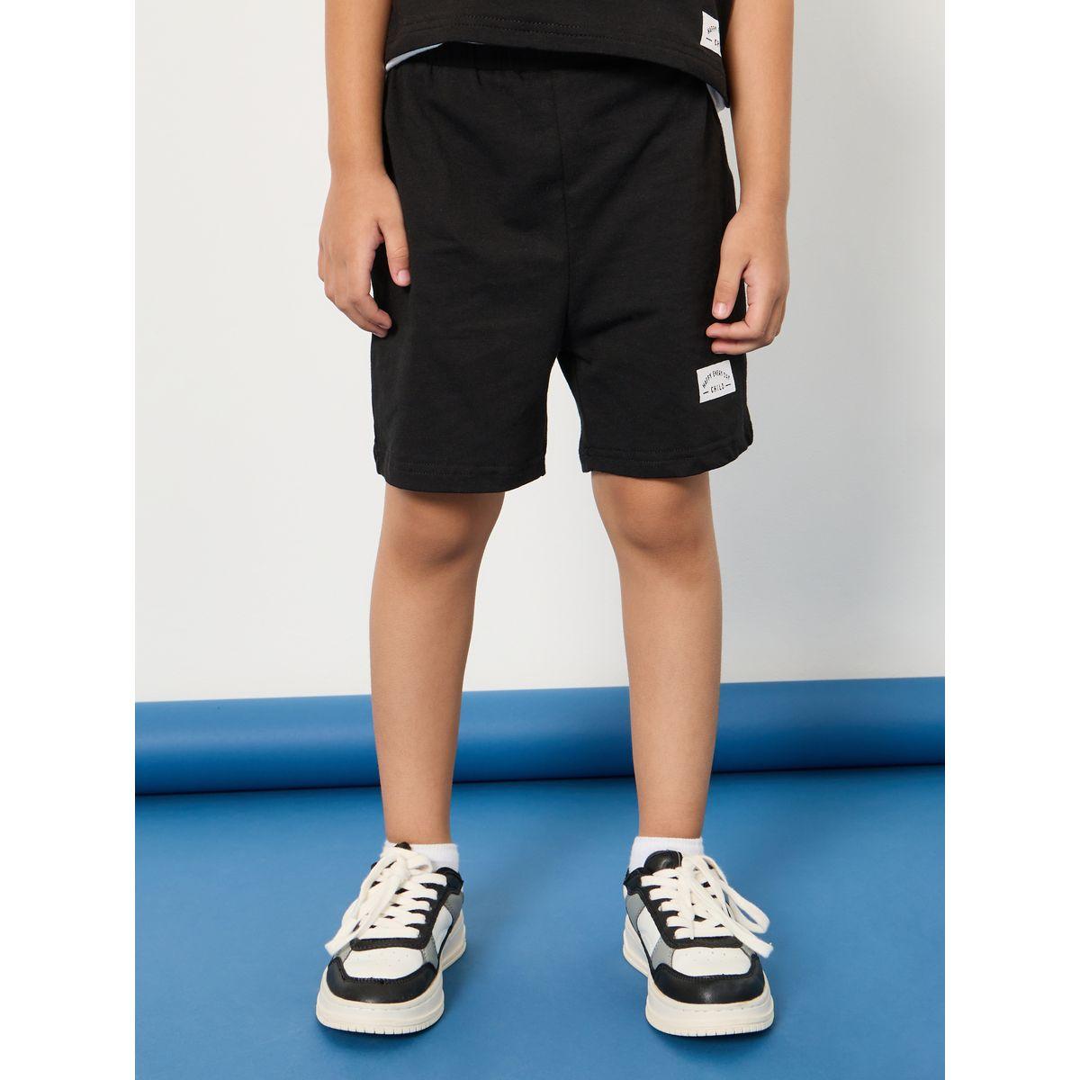 Styli Colorblock T-Shirt & Shorts Set-boys-clothing-setsandcoords-image-4