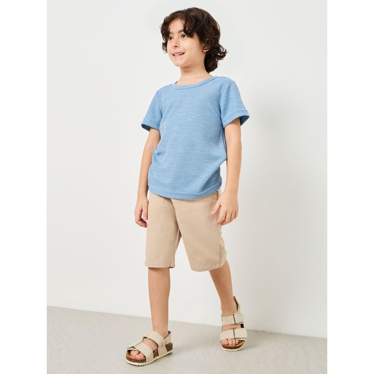 Styli Regular Fit Textured T-shirt-boys-clothing-tshirtsandpolos-image-2