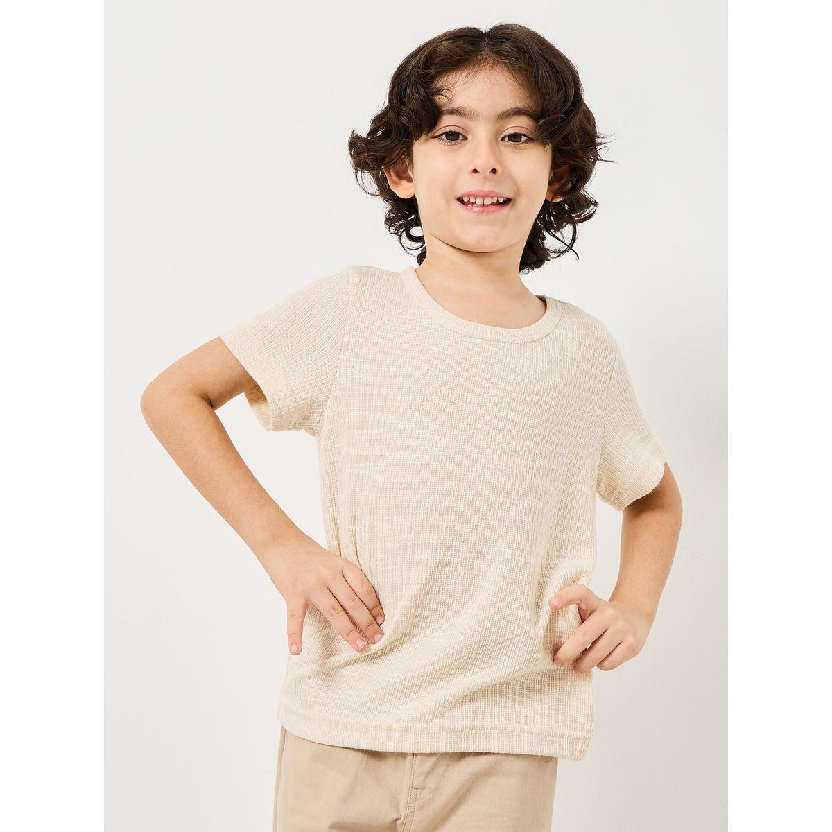 تيشيرت مضلع بقصة مريحة-boys-clothing-tshirtsandpolos-image-4