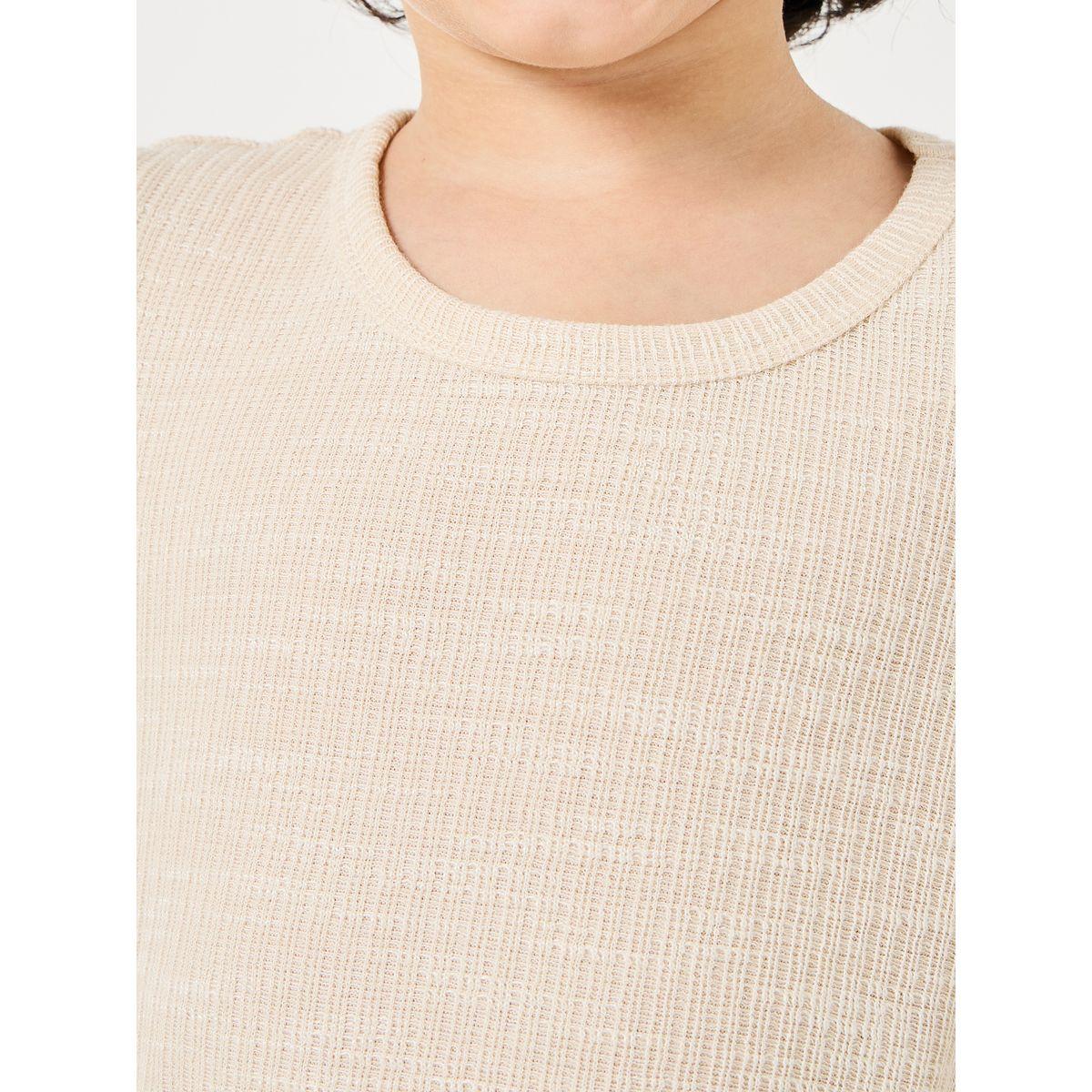 Styli Regular Fit Ribbed T-shirt -boys-clothing-tshirtsandpolos-image-4