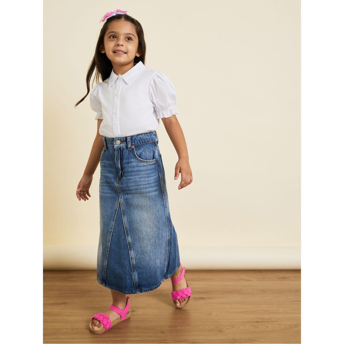 بلوزة سادة باكمام منفوشة-girls-clothing-blousesandshirts-image-4