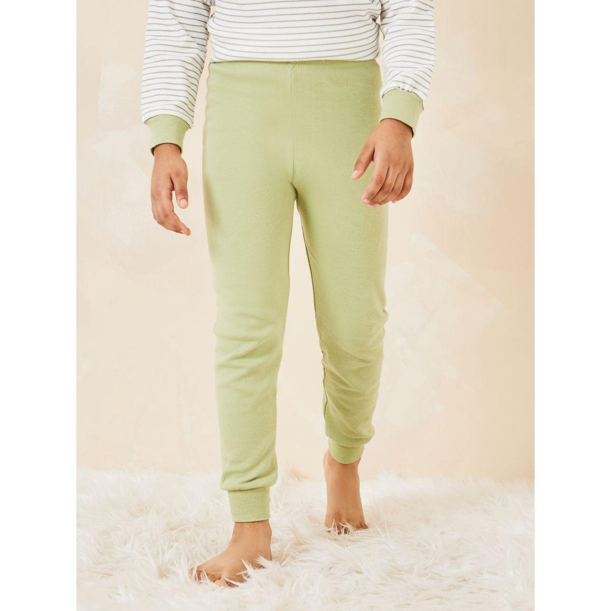Styli Striped Cat Print & Pyjama Set-girls-clothing-nightwear-image-4
