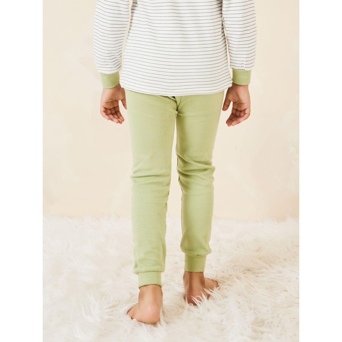 Styli Striped Cat Print & Pyjama Set-girls-clothing-nightwear-image-6