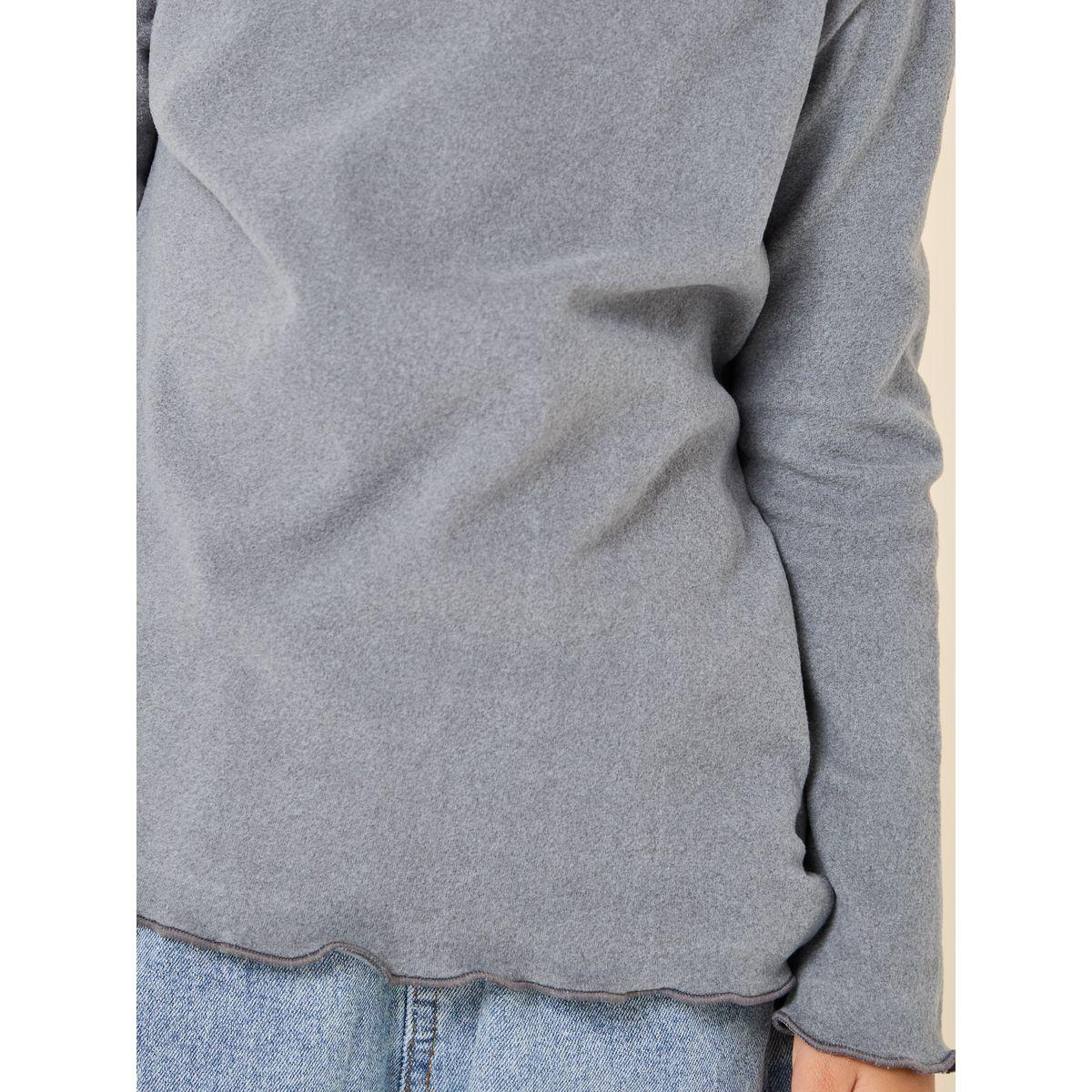 Styli Ruffle High Neck T-Shirt-girls-clothing-tshirts-image-3