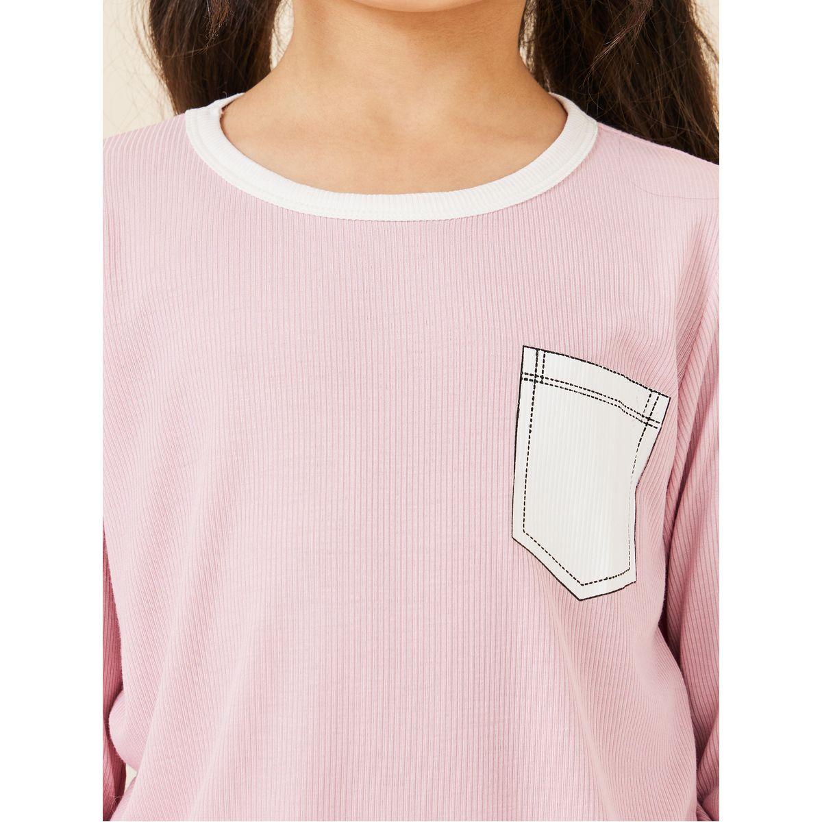 طقم بيجاما من ( بنطال + تيشيرت )-girls-clothing-nightwear-image-5