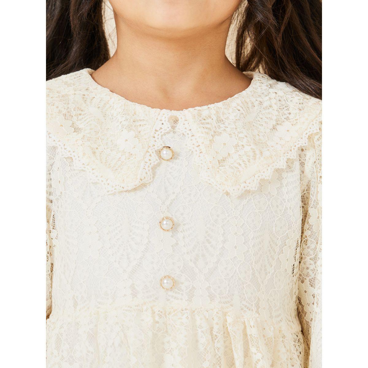فستان بتفاصيل دانتيل وأزرار-girls-clothing-dressesandjumpsuits-image-3