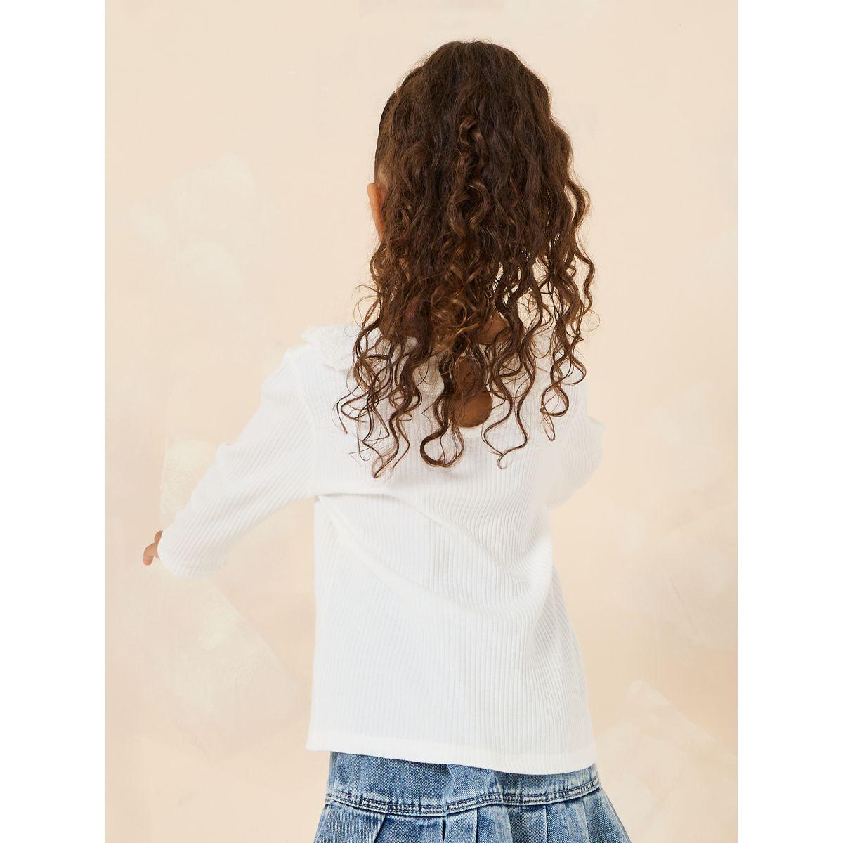 تيشيرت بتفاصيل كشكش-girls-clothing-tshirts-image-6