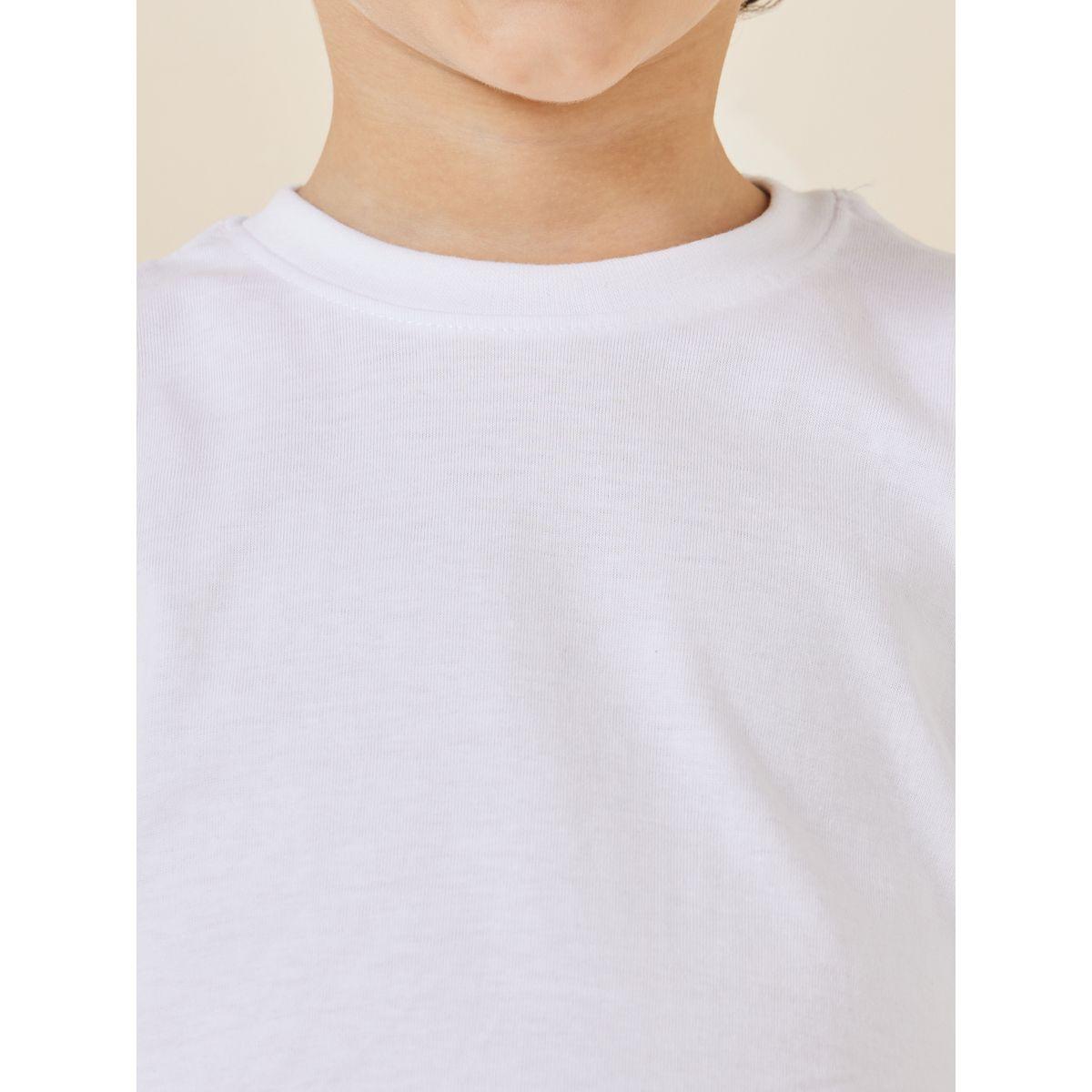 تيشيرت قطن سادة بأكمام قصيرة-boys-clothing-tshirtsandpolos-image-19