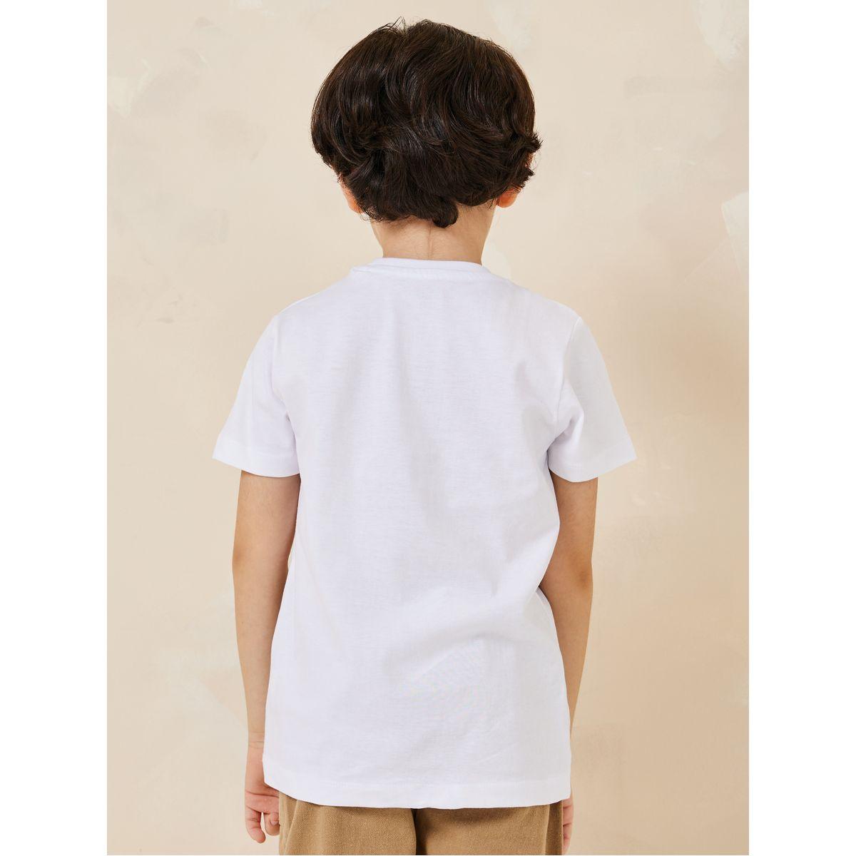 تيشيرت قطن سادة بأكمام قصيرة-boys-clothing-tshirtsandpolos-image-20