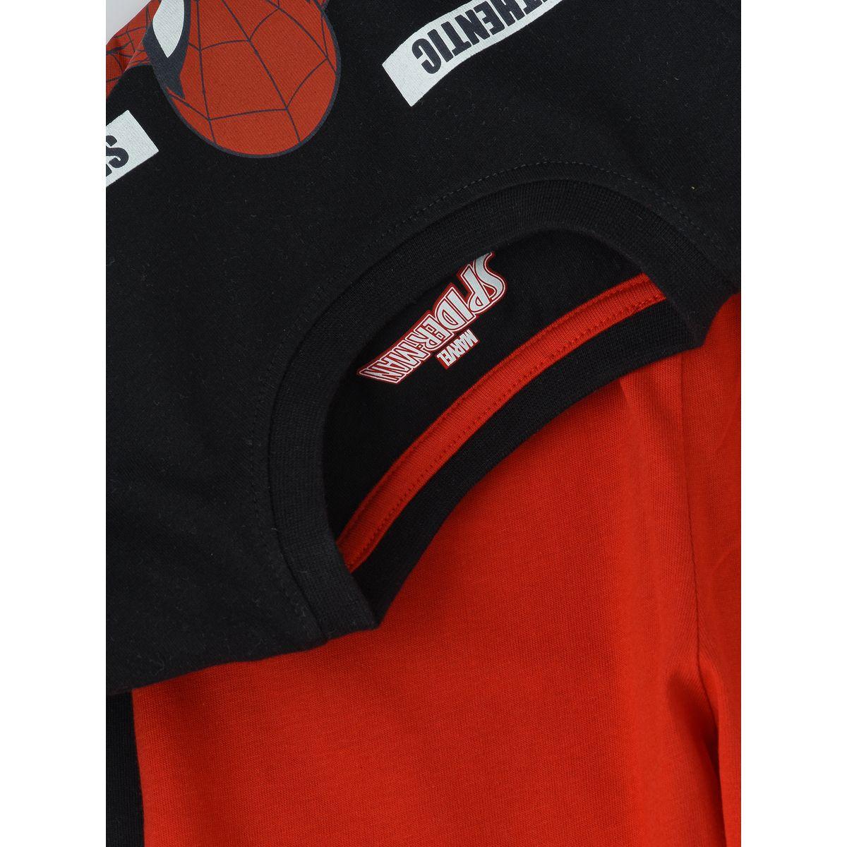 URBAN HAUL X Styli Marvel Spider Man Junior T-Shirt & Pyjama Set-boys-clothing-nightwear-image-3