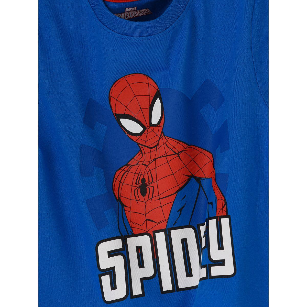 URBAN HAUL X Styli Marvel Spider Man Junior T-Shirt & Pyjama Set-boys-clothing-nightwear-image-4