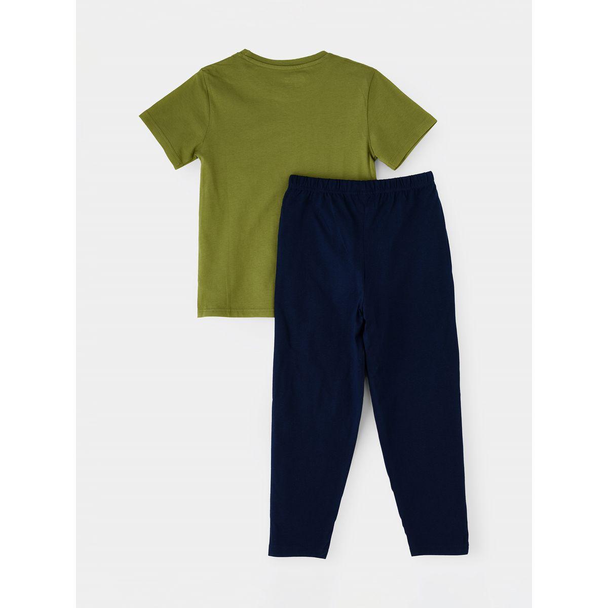 طقم بيجاما من ( تيشيرت + بنطال ) أوربان هُول × ستايلي-boys-clothing-nightwear-image-2