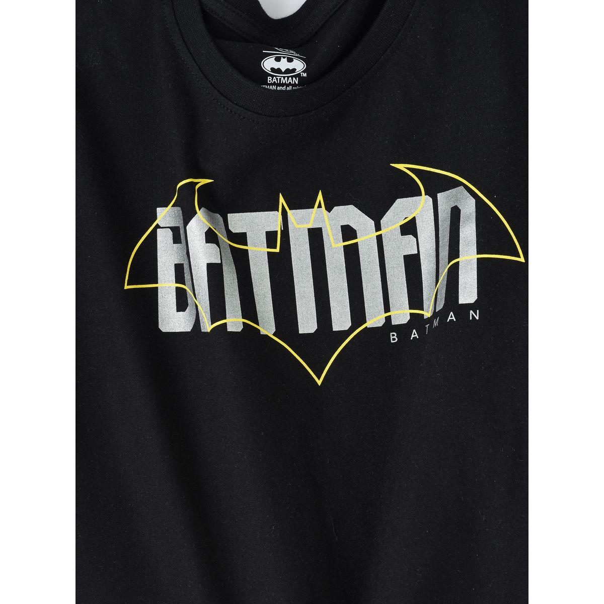 URBAN HAUL X Styli Warner Bros Batman Senior T-Shirt & Pyjama Set-boys-clothing-nightwear-image-4