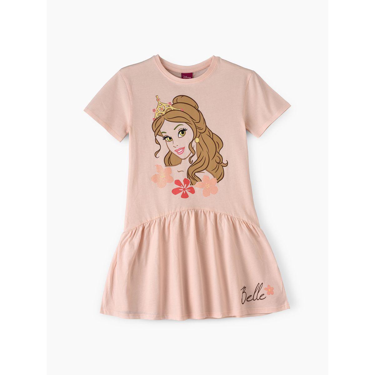 فستان بطبعة ديزني واكمام قصيرة أوربان هُول × ستايلي-girls-clothing-dressesandjumpsuits-image-1