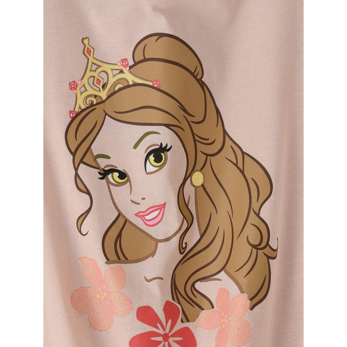URBAN HAUL X Styli Disney Princess Print A- Line Short Sleeve Dress-girls-clothing-dressesandjumpsuits-image-3