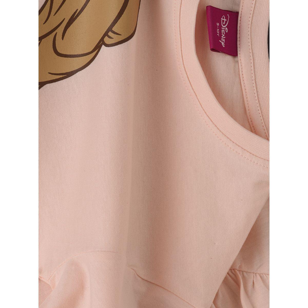 URBAN HAUL X Styli Disney Princess Print A- Line Short Sleeve Dress-girls-clothing-dressesandjumpsuits-image-4