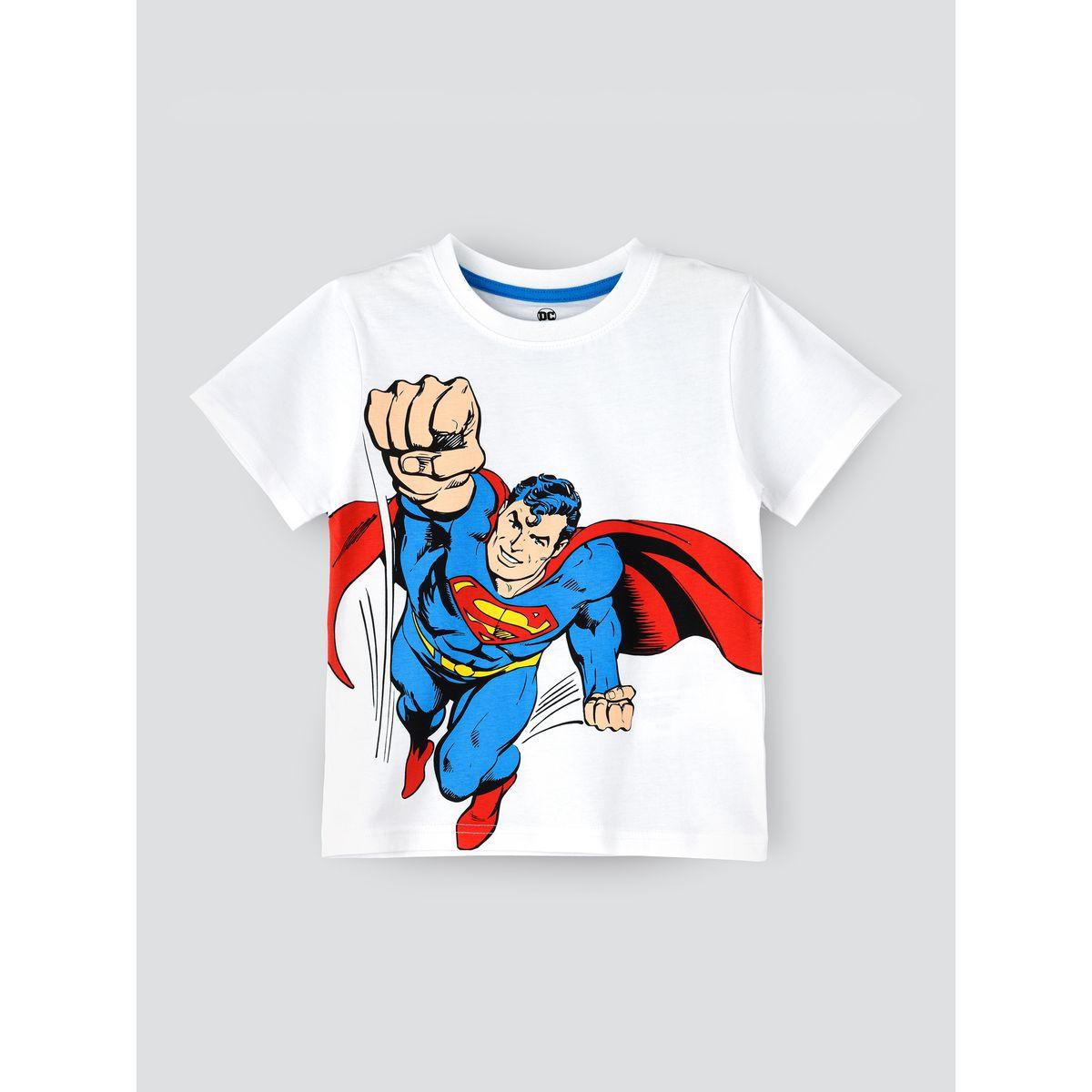 URBAN HAUL X Styli Warner Bros Superman Print Regular Fit T-Shirt-boys-clothing-tshirtsandpolos-image-1