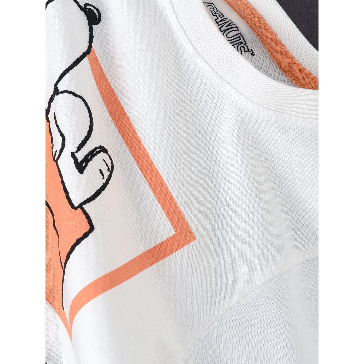 تيشيرت مطبع بطبعة سنوبي أوربان هُول × ستايلي-boys-clothing-tshirtsandpolos-image-4