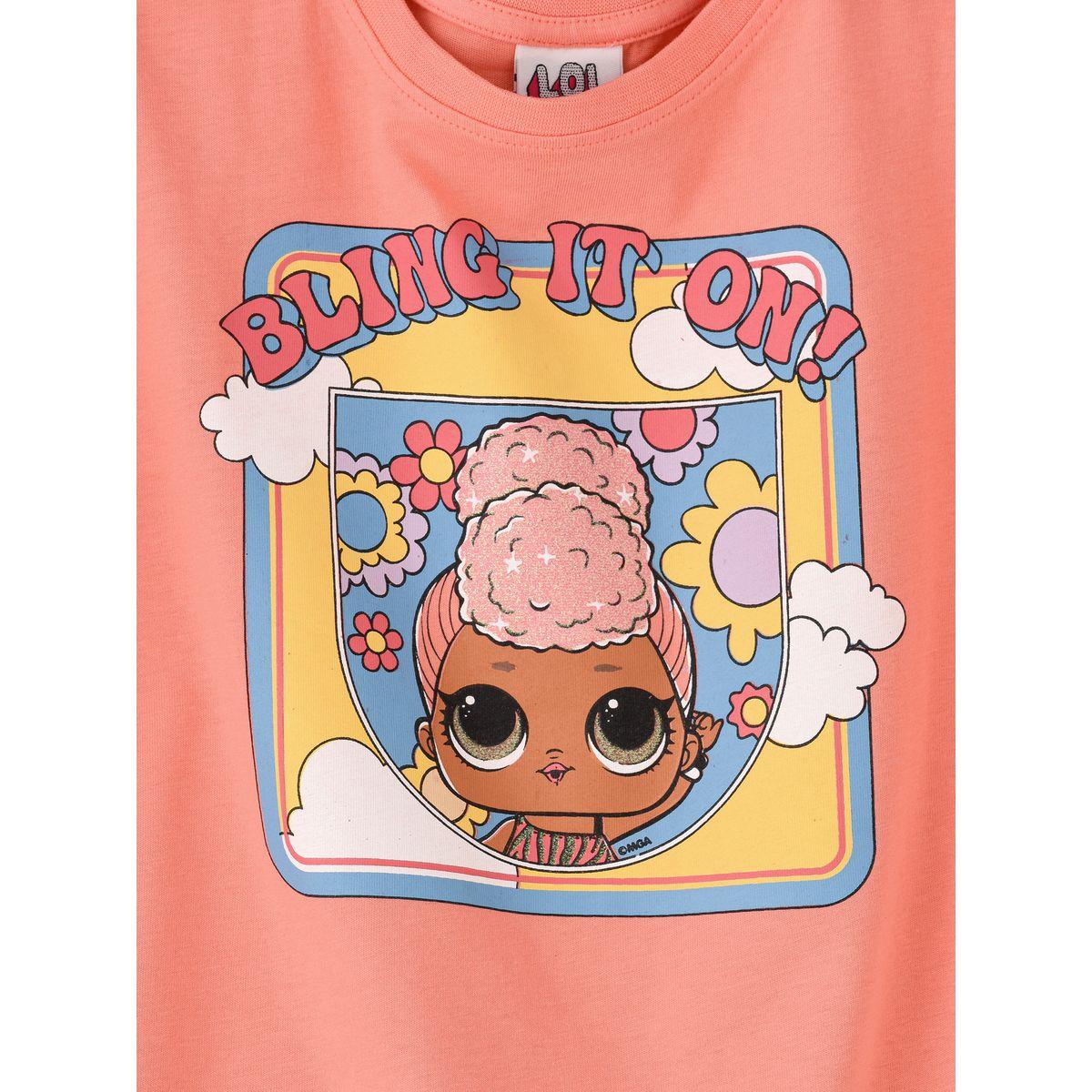 تيشيرت مطبع بطبعة جرافيك أوربان هُول × ستايلي-girls-clothing-tshirts-image-3
