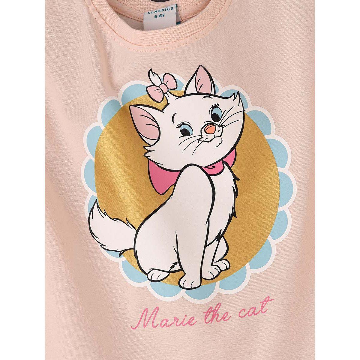 URBAN HAUL X Styli Disney Marie The Cat Print Boxy T-Shirt-girls-clothing-tshirts-image-3