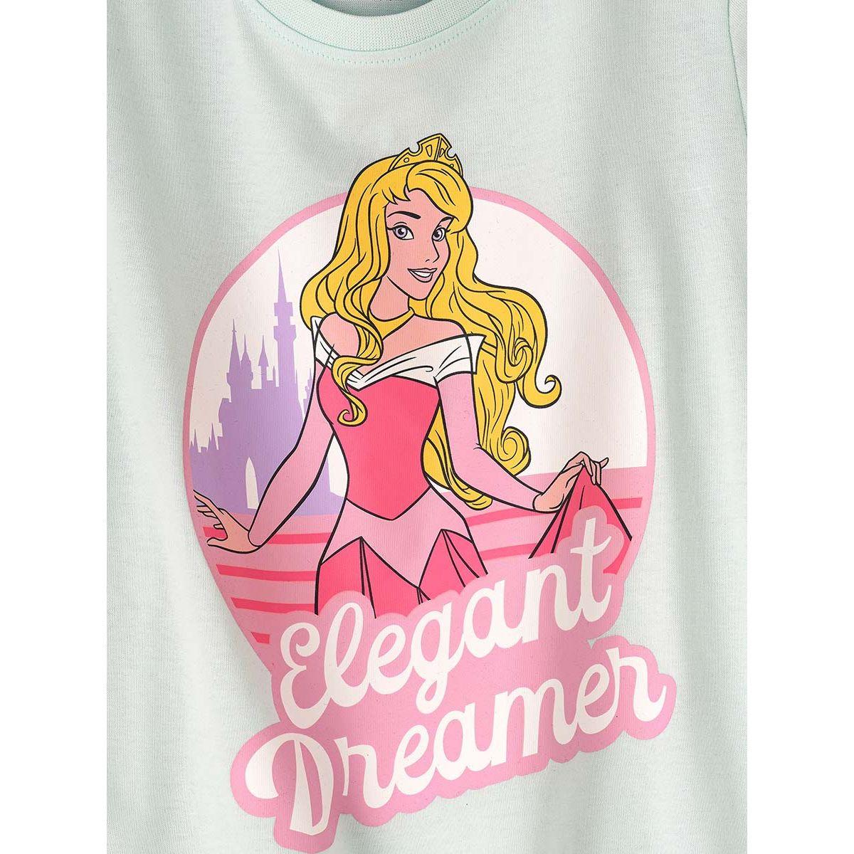 URBAN HAUL X Styli Disney Princess Senior T-Shirt & Pyjama Set-girls-clothing-nightwear-image-3