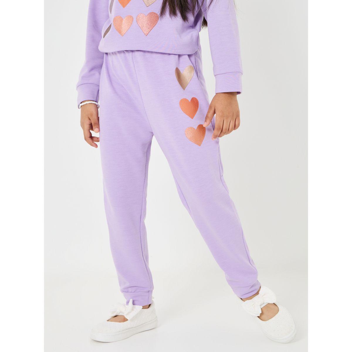 Styli Heart Print Full Sleeve Sweater and Jogger Set-girls-clothing-setsandcoords-image-4