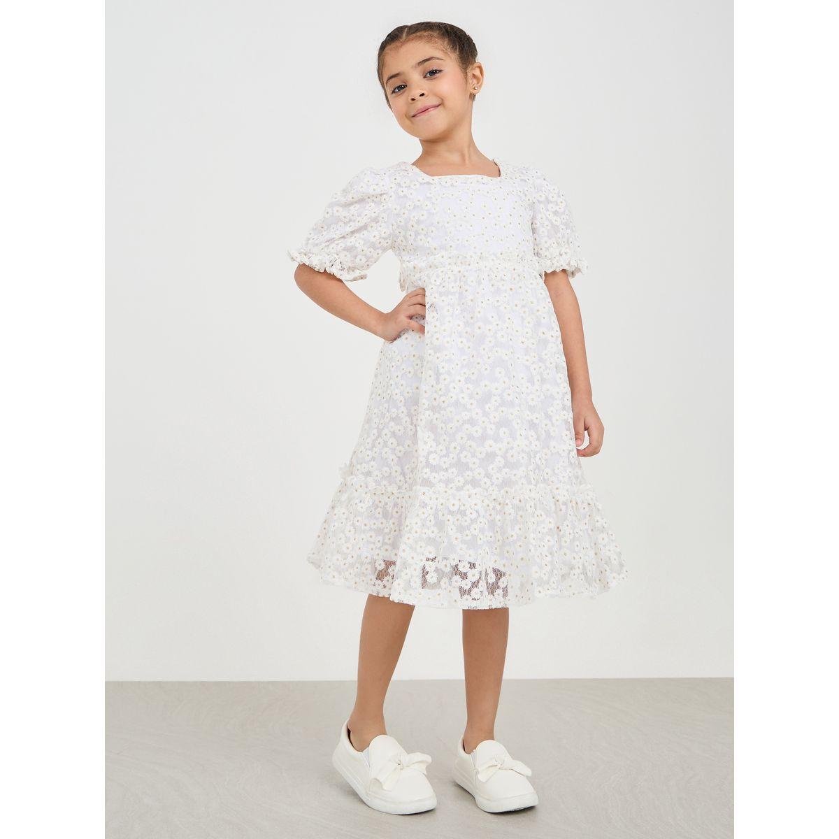 فستان مطبع بطبعات صغيرة-girls-clothing-dressesandjumpsuits-image-2