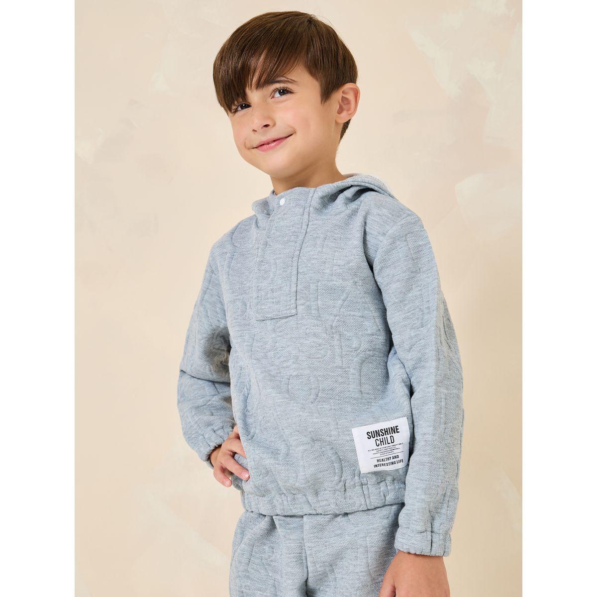 Styli Textured Hoodie & Jogger Set-boys-clothing-setsandcoords-image-2