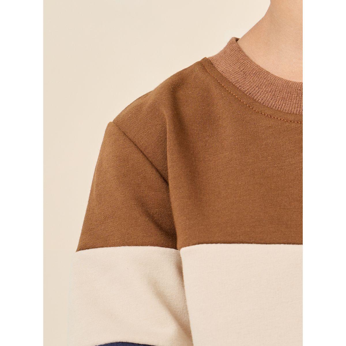 Styli Colourblock Sweatshirt & Joggers Set-boys-clothing-setsandcoords-image-4