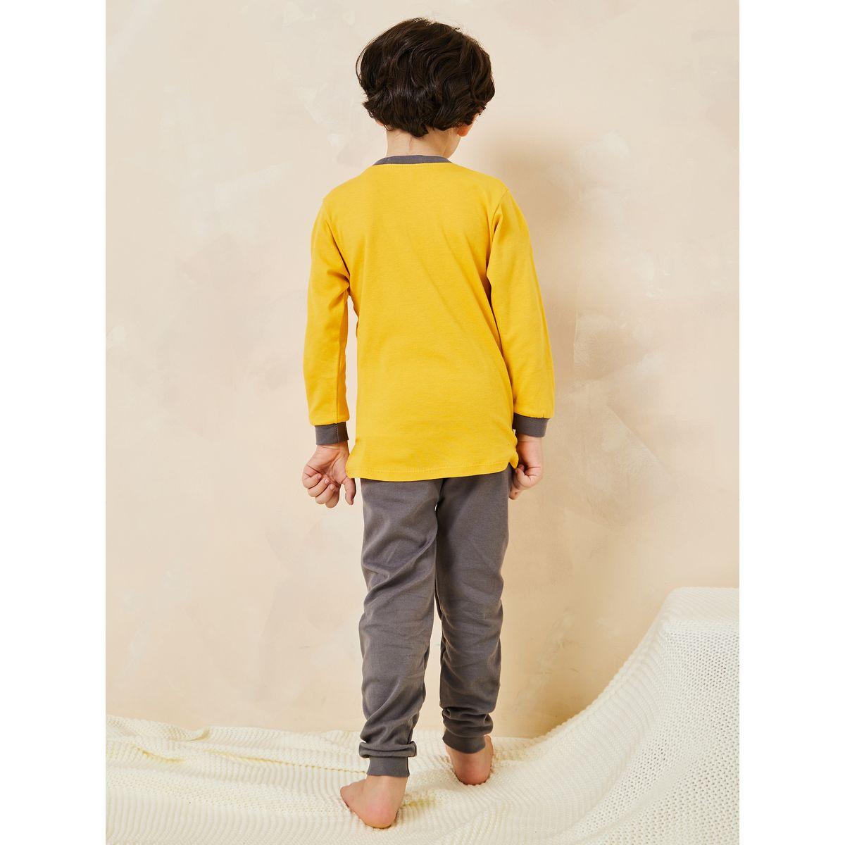 Styli Tiger Graphic T-Shirt & Pyjama Set-boys-clothing-nightwear-image-5