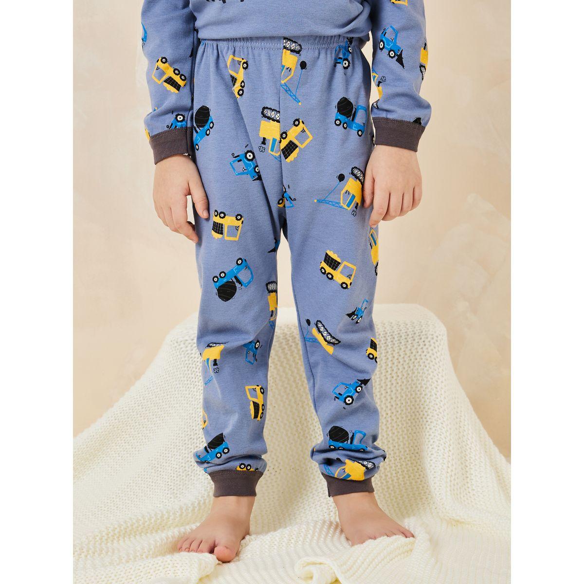 طقم بيجاما من ( بنطال + تيشيرت )-boys-clothing-nightwear-image-4