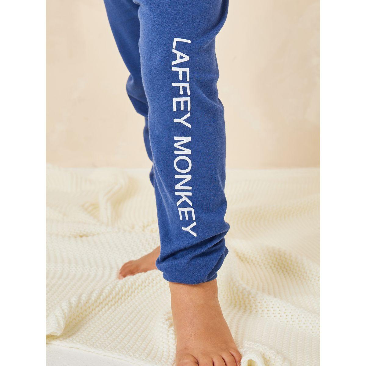 Styli Striped Top & Printed Pyjama Set-boys-clothing-nightwear-image-6