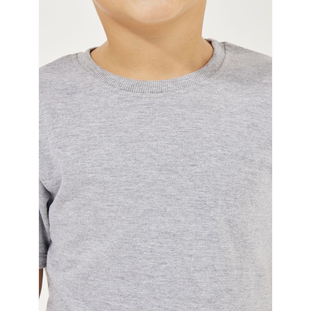 مجموعة من بنطال وتيشيرت سادة بياقة دائرية-boys-clothing-setsandcoords-image-3
