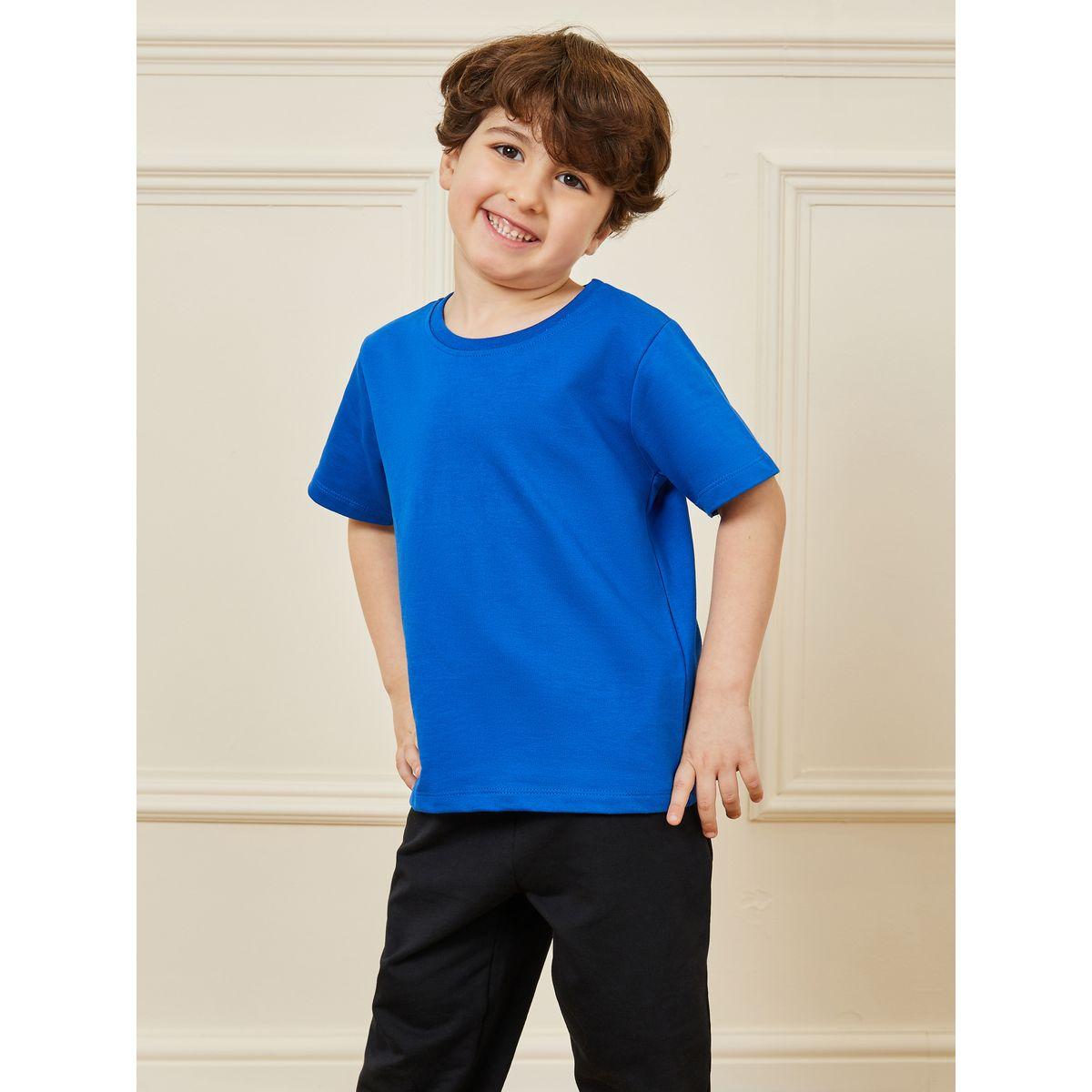 مجموعة من ( جوغر + تيشيرت )-boys-clothing-setsandcoords-image-2
