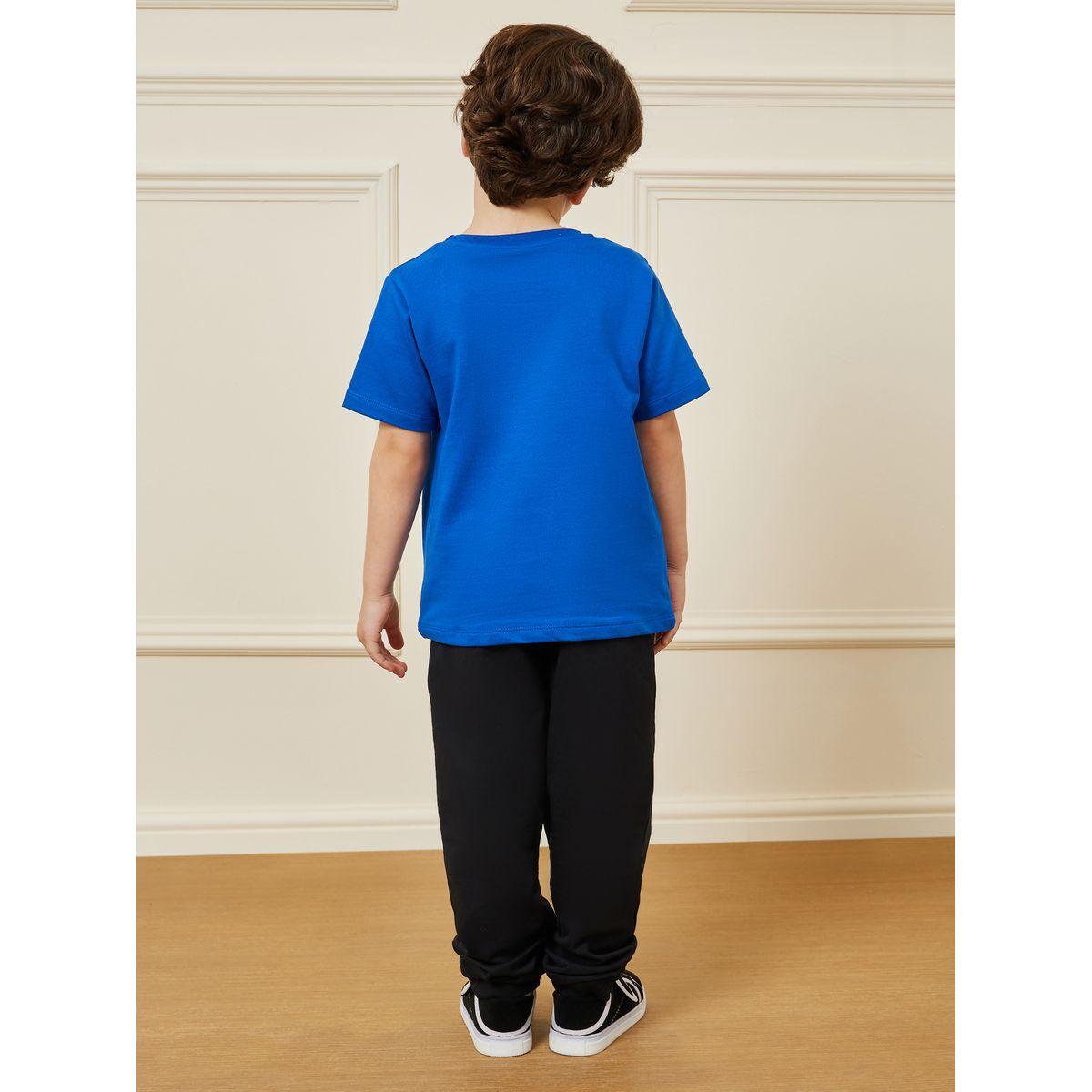 مجموعة من ( جوغر + تيشيرت )-boys-clothing-setsandcoords-image-4