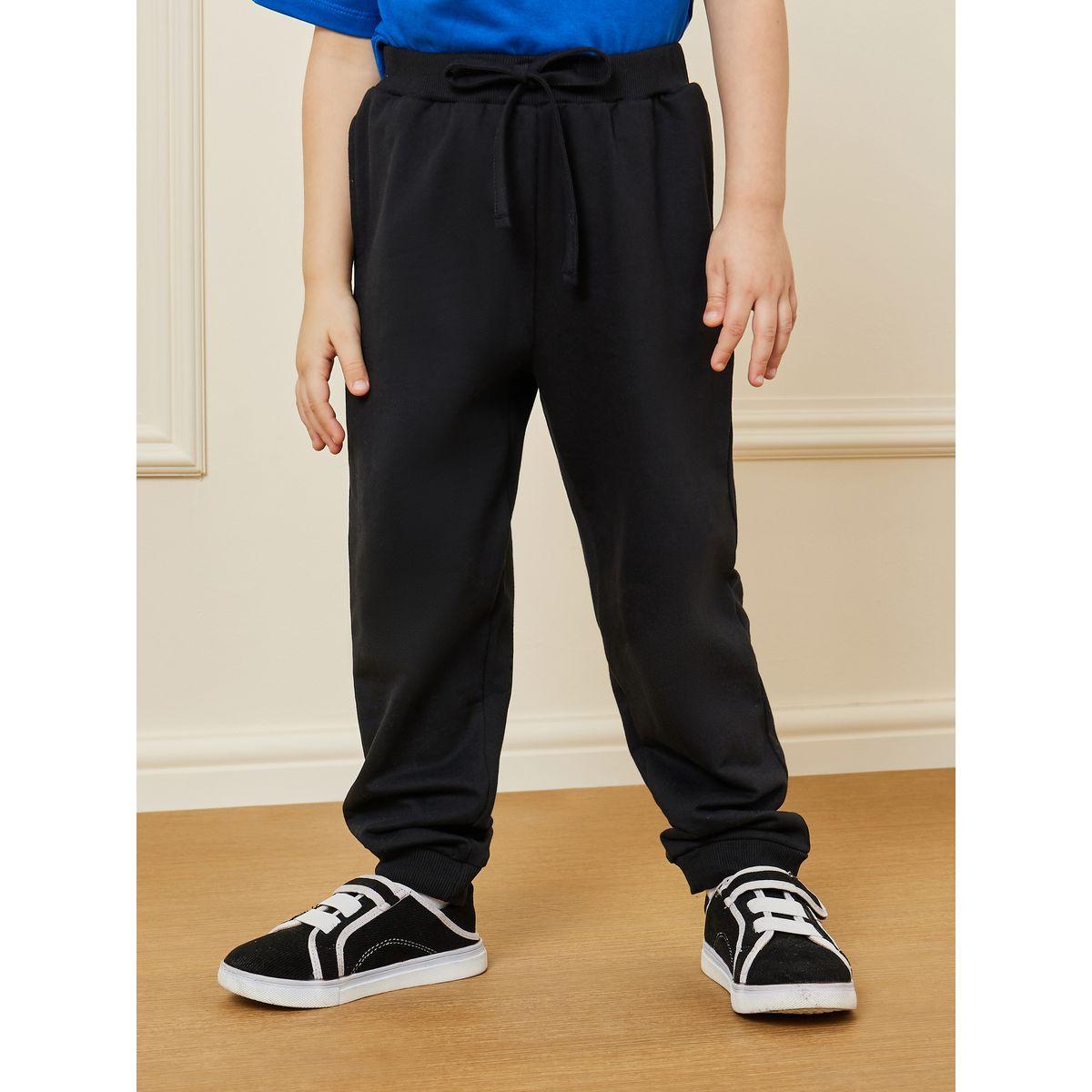 Styli Solid Round Neck T-Shirt & Jogger Set-boys-clothing-setsandcoords-image-5