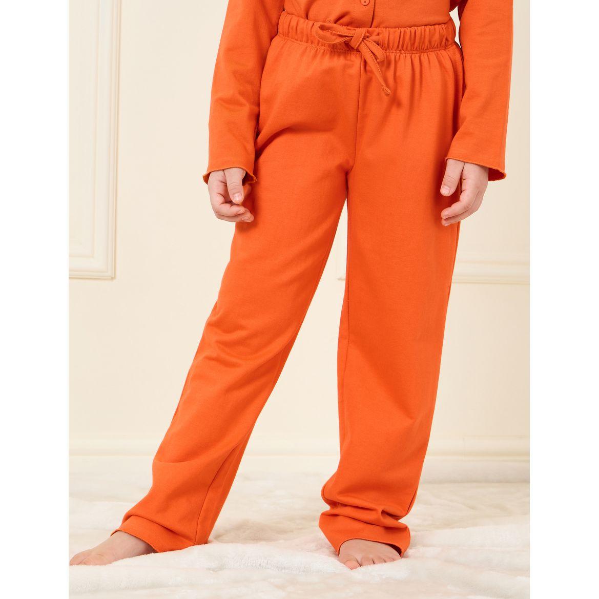 Styli Collared Button Down Shirt & Pyjama Set-girls-clothing-nightwear-image-23