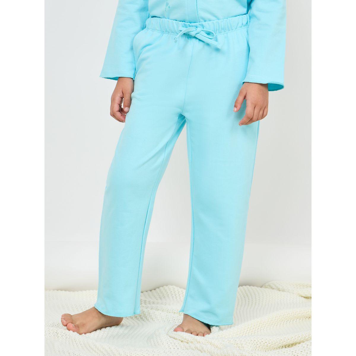 طقم من بنطال بيجاما وبلوزة بياقة بيتر بان-girls-clothing-nightwear-image-4