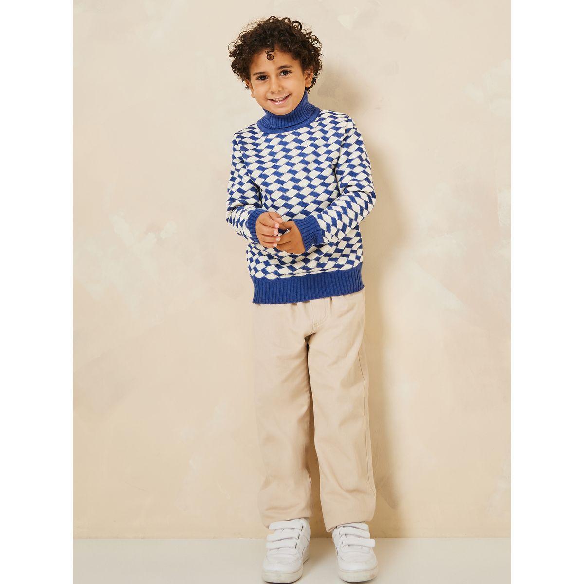 سويتر بياقة عالية واكمام طويلة-boys-clothing-jumpersandcardigans-image-3