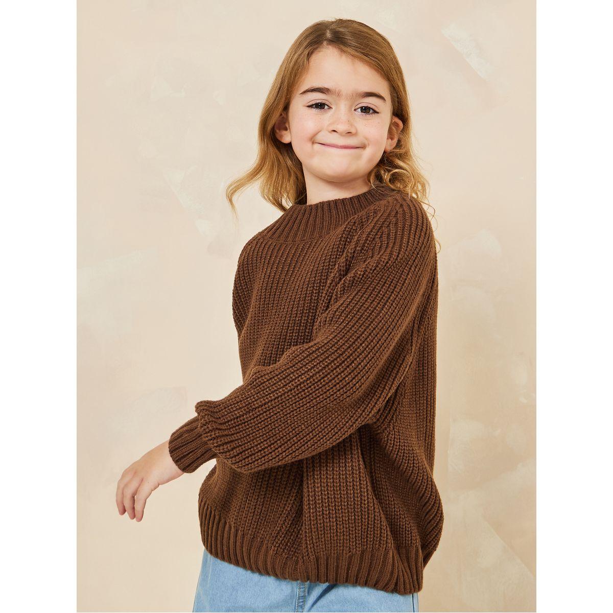 سويتر محبوك بياقة عالية-girls-clothing-winterwear-jumpersandcardigans-image-3
