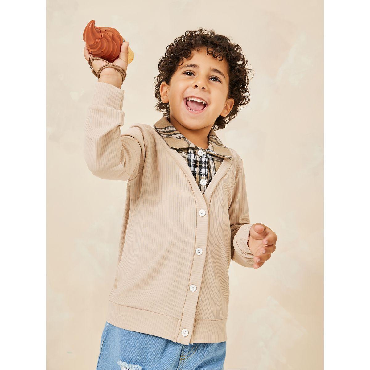 مجموعة من 3 ( جينز + سويتر + قميص )-boys-clothing-setsandcoords-image-2