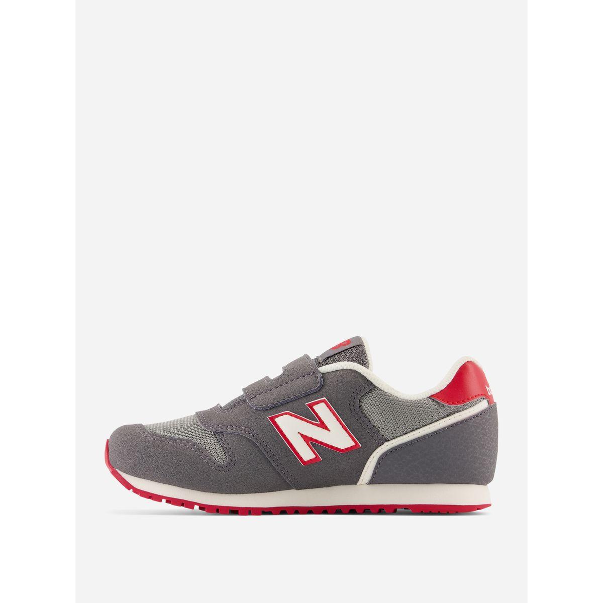 New Balance Colorblock Sneakers with Hook and Loop Closure-girls-shoes-sneakers-image-2
