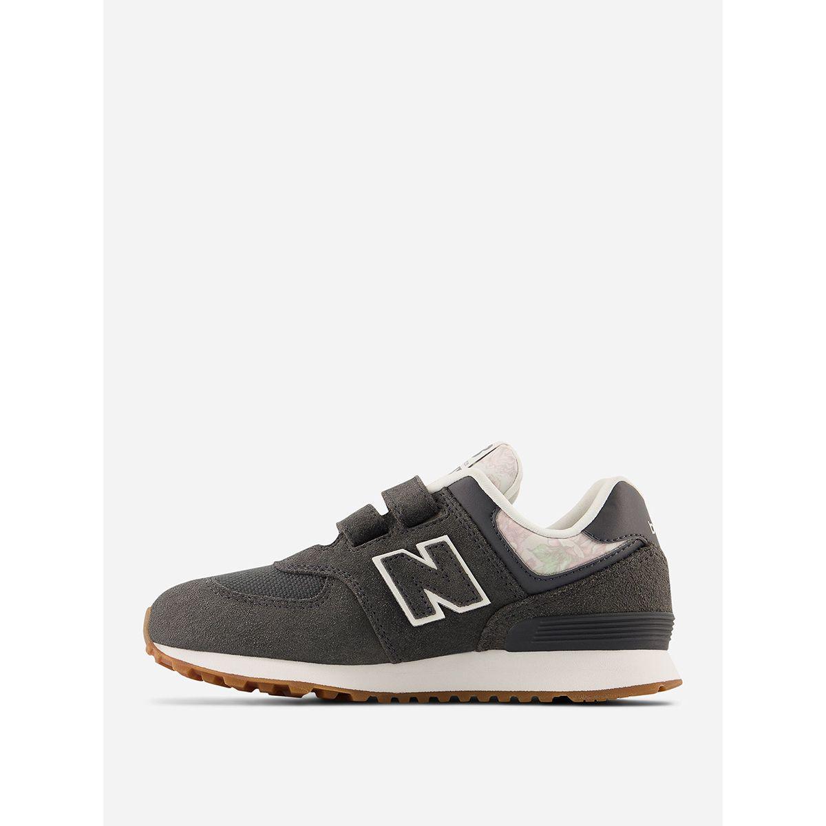 New Balance Solid Sneakers with Hook & Loop Closure-boys-shoes-sneakers-image-2
