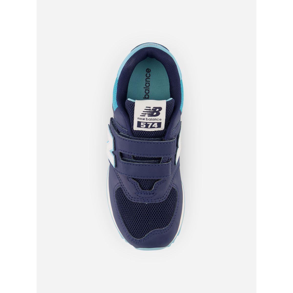 New Balance Contrast Detail Sneakers with Hook and Loop Closure-girls-shoes-sneakers-image-4