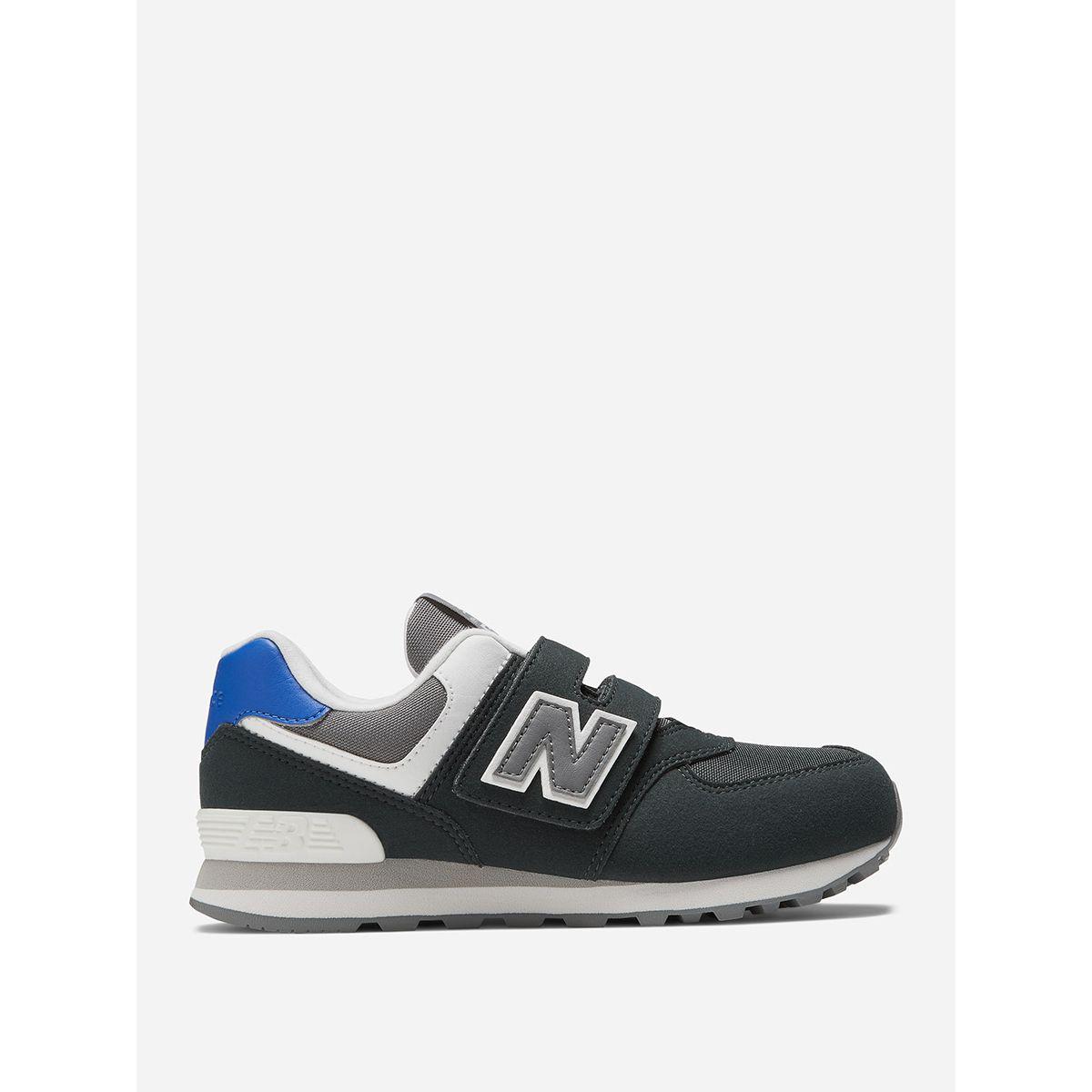New Balance Colorblock Sneakers with Hook and Loop Closure-boys-shoes-sneakers-image-1