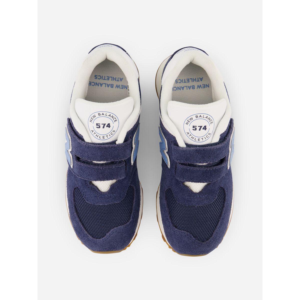 New Balance Colorblock Sneakers with Hook and Loop Closure-girls-shoes-sneakers-image-4