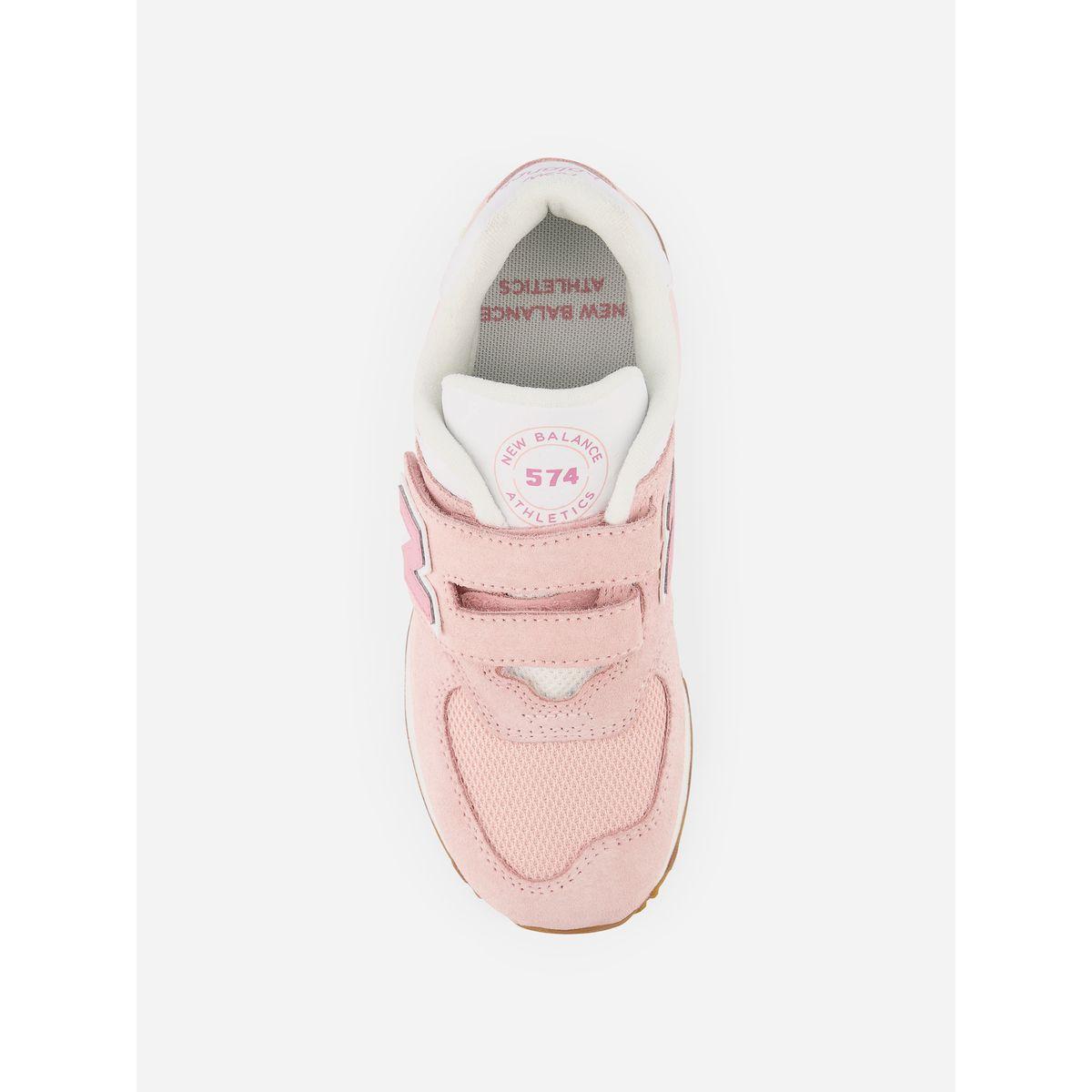 New Balance Colorblock Sneakers with Hook and Loop Closure-girls-shoes-sneakers-image-3
