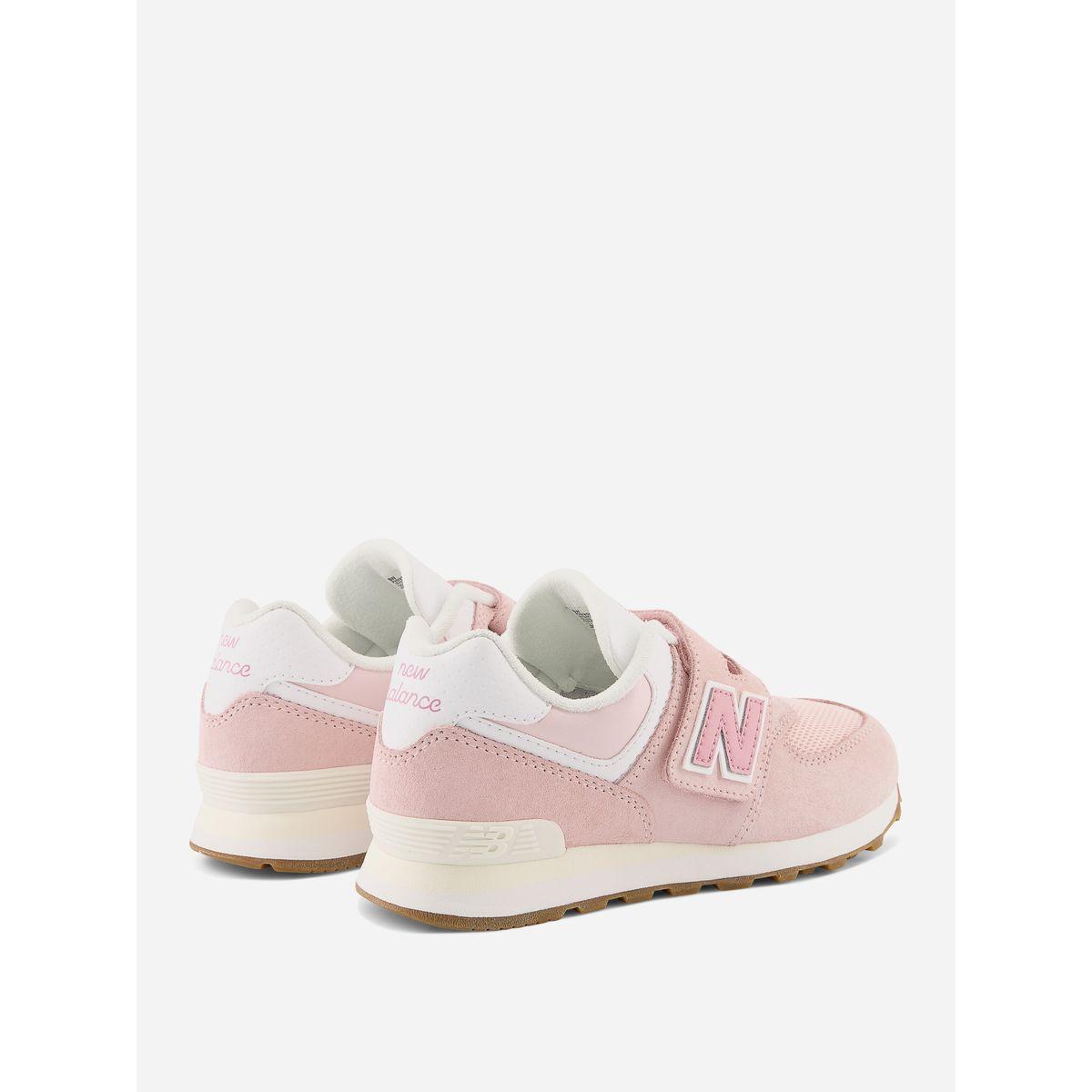 New Balance Colorblock Sneakers with Hook and Loop Closure-girls-shoes-sneakers-image-4