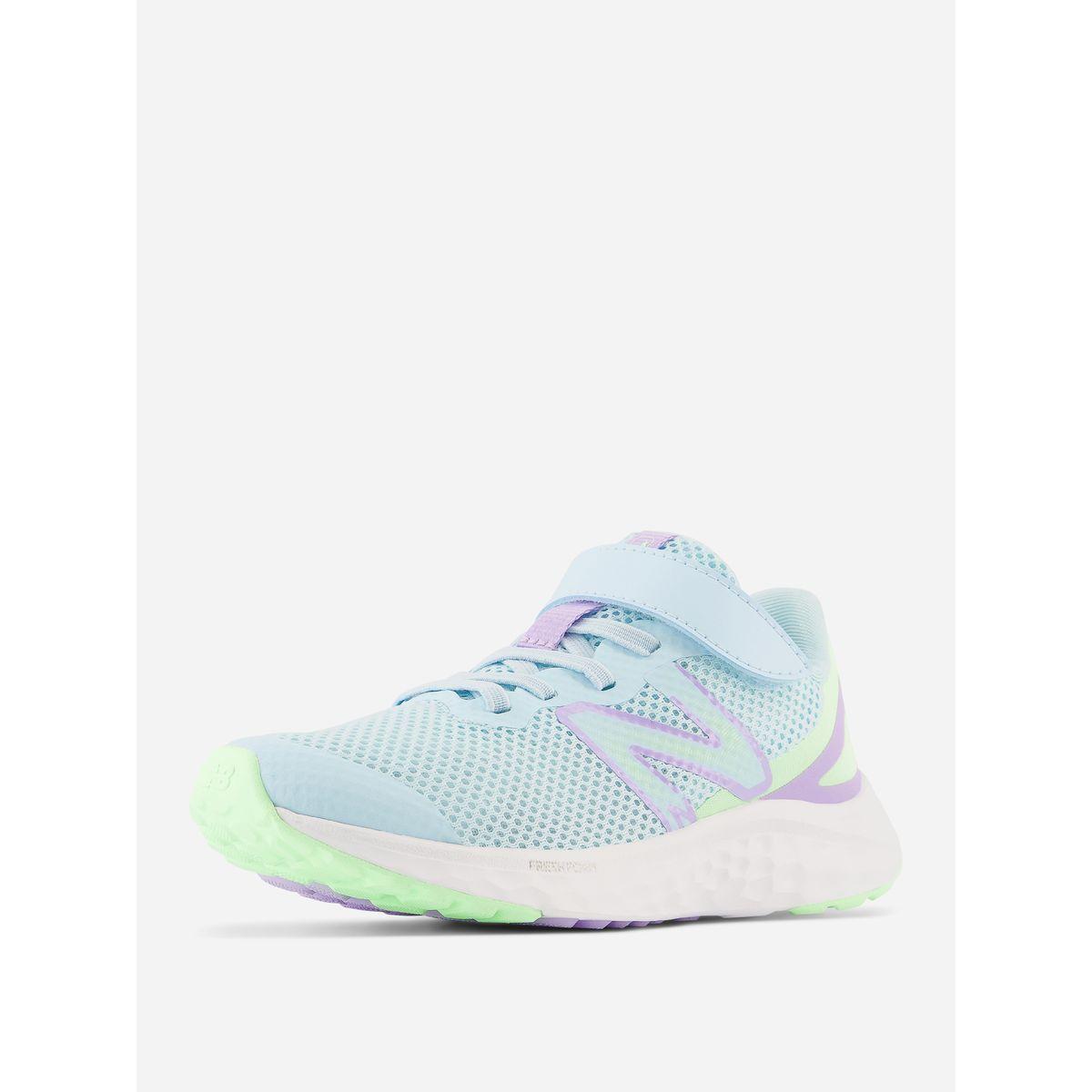 New Balance Mesh Insert Sneakers with Hook and Loop Closure-girls-shoes-sneakers-image-2