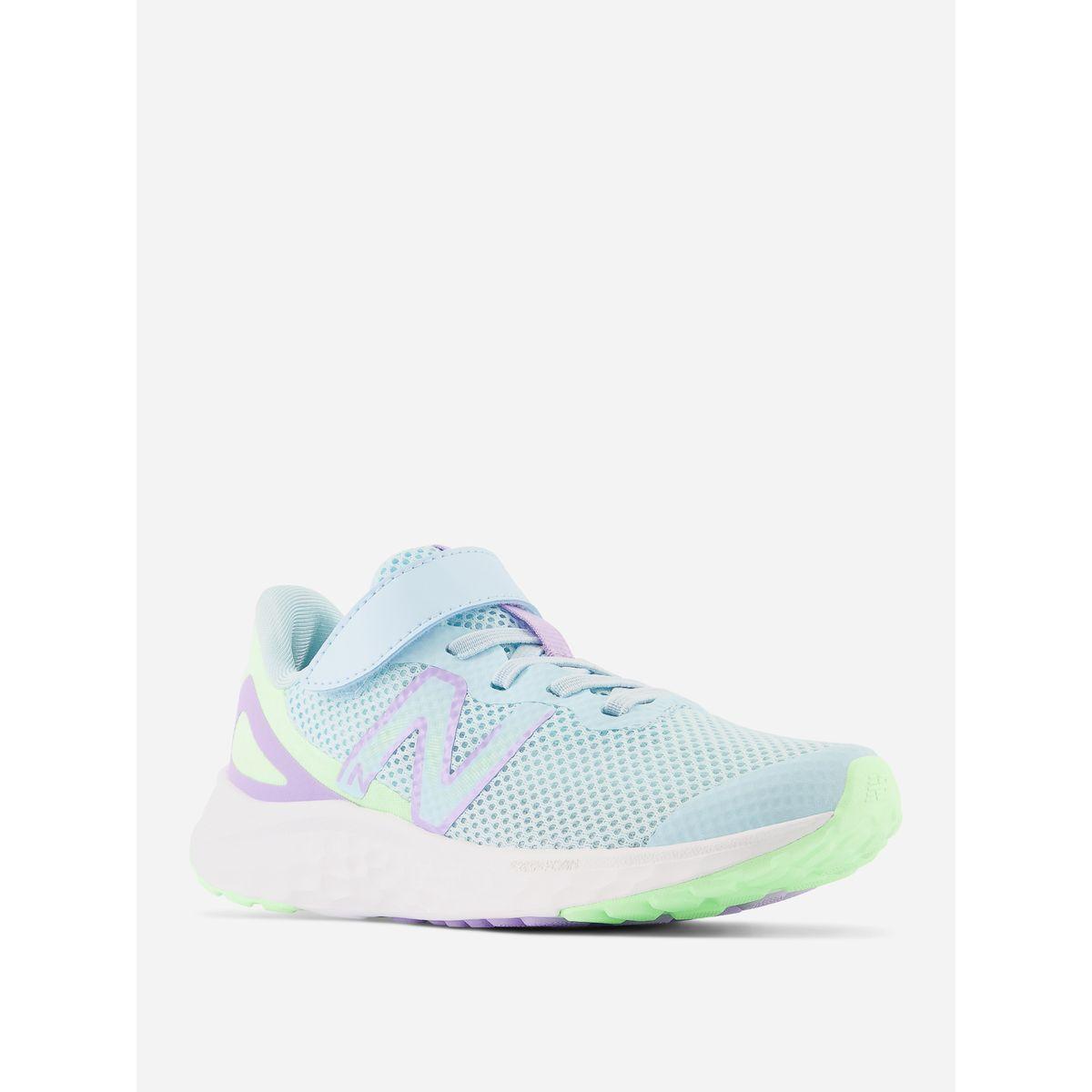 New Balance Mesh Insert Sneakers with Hook and Loop Closure-girls-shoes-sneakers-image-3